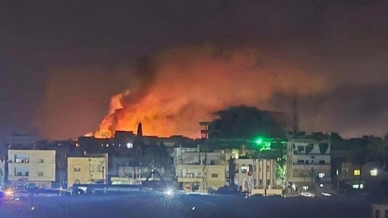 غارات إسرائيلية على درعا