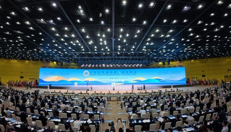 CHINA-HENAN-ZHENGZHOU-SCO-MEDIA & THINK TANK SUMMIT-PLENARY SESSION (CN)