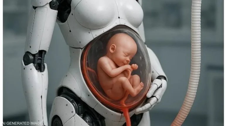 جدل حول روبوت صيني مزود برحم صناعي للحمل والولادة