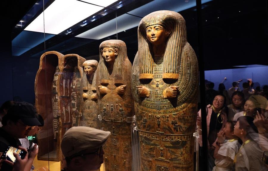 CHINA-SHANGHAI-SHANGHAI MUSEUM-ANCIENT EGYPT CIVILIZATION-EXHIBITION-CLOSING (CN)