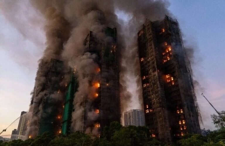 حريق - هونغ كونغ