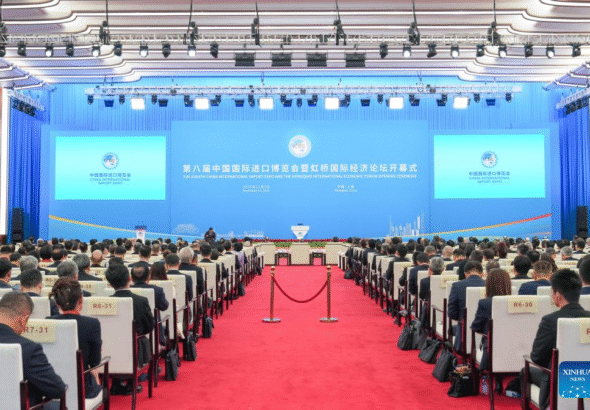 شانغهاي.. افتتاح النسخة الثامنة من معرض الصين الدولي للاستيراد