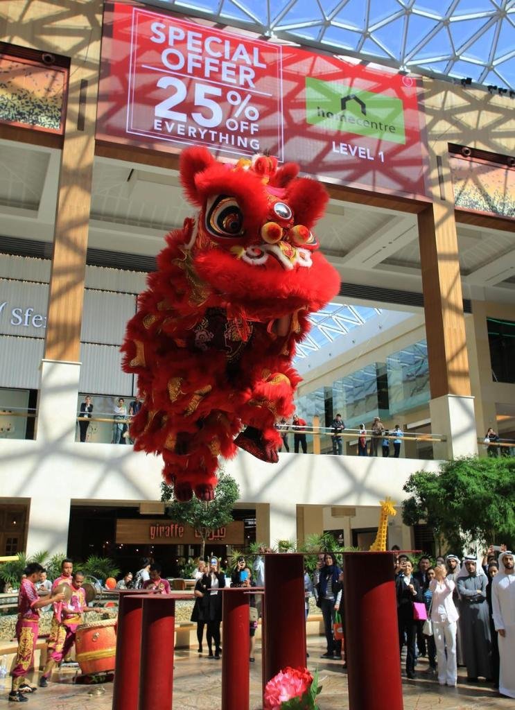 مهرجان الربيع الصيني في أبو ظبي يشهداً إقبالا متزايداً مع عطلة نهاية الأسبوع