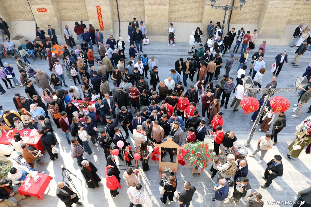 شارع الثقافة العراقي يشهد احتفالاً بعيد الربيع الصيني