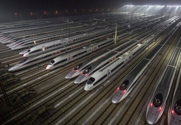 الصينية.. تكنولوجيا الرقمنة الذكية تضمن سلامة السكك الحديد