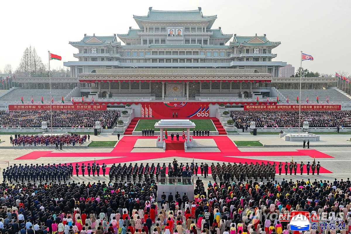 كيم يستقبل رئيس بيلاروسيا