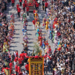 مهرجان معبد تشنغهوانغ في مدينة جييانغ بجنوبي الصين