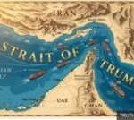 ترامب يشير إلى مضيق هرمز بـ"مضيق ترامب" وإيران تسخر من التهديدات الأمريكية