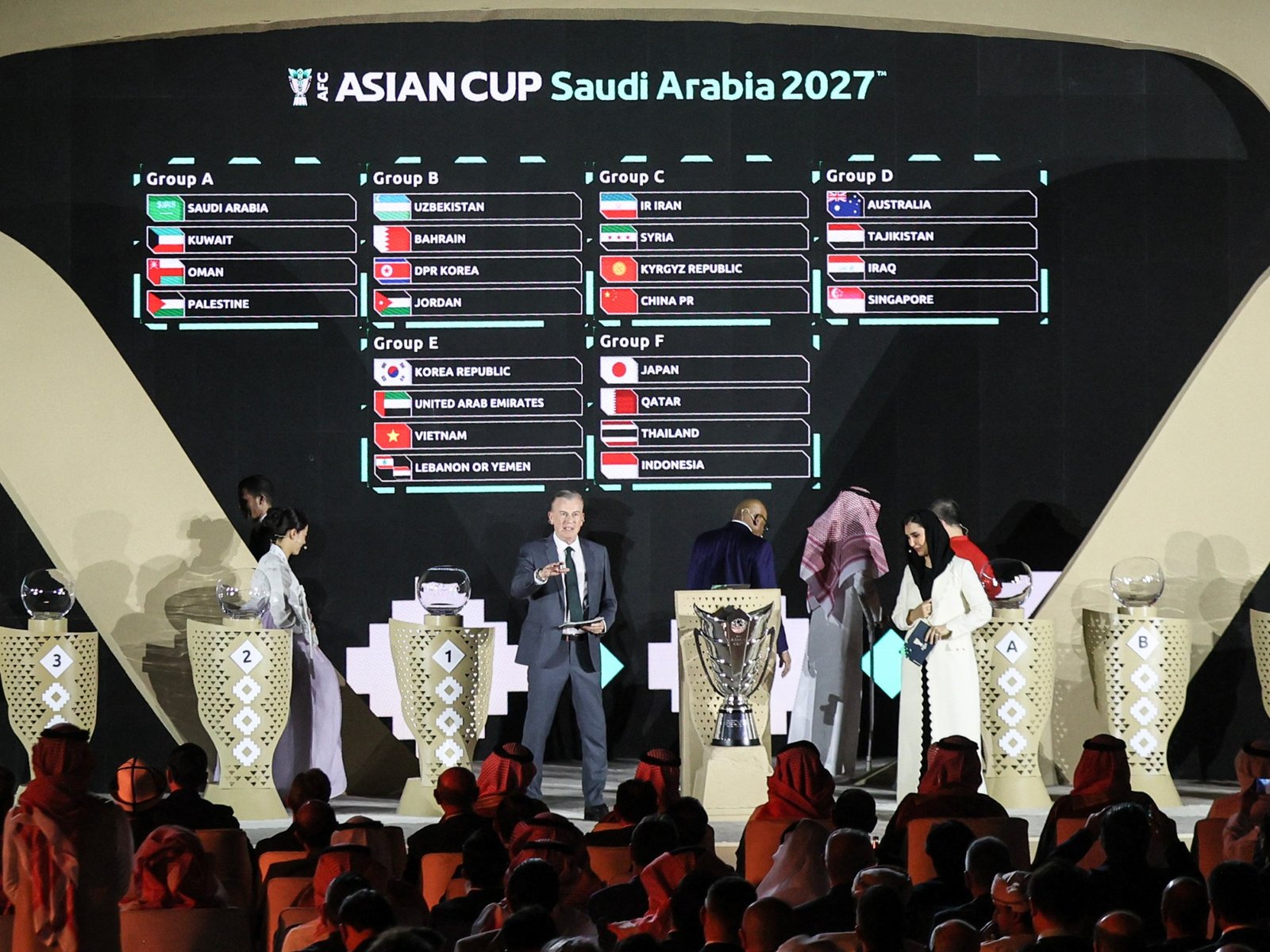 مباشر.. قرعة نهائيات كأس آسيا لكرة القدم 2027