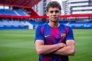 برشلونة يطلب تفعيل بند شراء المصري حمزة عبد الكريم