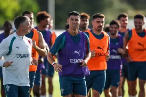 لاعبو البرتغال يرتدون أساور تكريماً لغوتا في كأس العالم