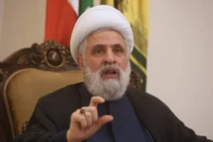 نعيم قاسم: سقف المفاوضات مع إسرائيل يجب أن يكون «الأمن المتبادَل»