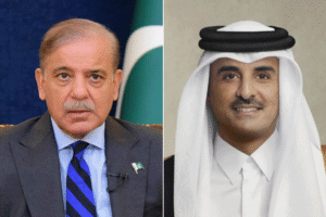 أمير قطر يبحث مع رئيس وزراء باكستان مستجدات مذكرة التفاهم الأمريكية الإيرانية