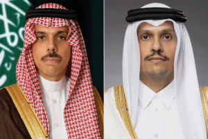 قطر والسعودية تبحثان جهود دعم الاستقرار في المنطقة