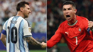 20 عاما و11 يوما.. مصادفة مذهلة تجمع ميسي ورونالدو في كأس العالم
