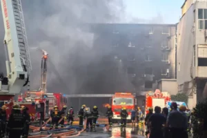 مصرع 28 شخصاً في حريق مصنع أحذية جنوب شرقي الصين