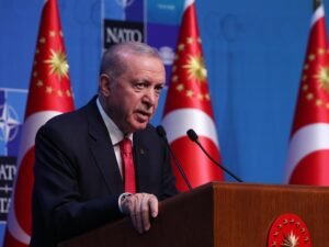 "الوطن الأزرق" و"المهتر" و"إف-35″.. رسائل أردوغان في قمة الناتو