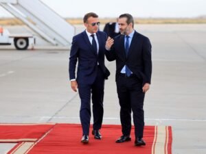 الرئيس الفرنسي يصل إلى دمشق: ملتزمون بدعم سوريا