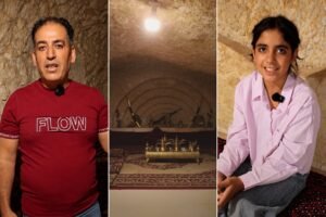 قلعة مريم.. قصة لبناني حفر الصخر بالمطرقة والإزميل لابتسامة ابنته