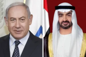 محمد بن زايد ونتنياهو يبحثان تعزيز العلاقات